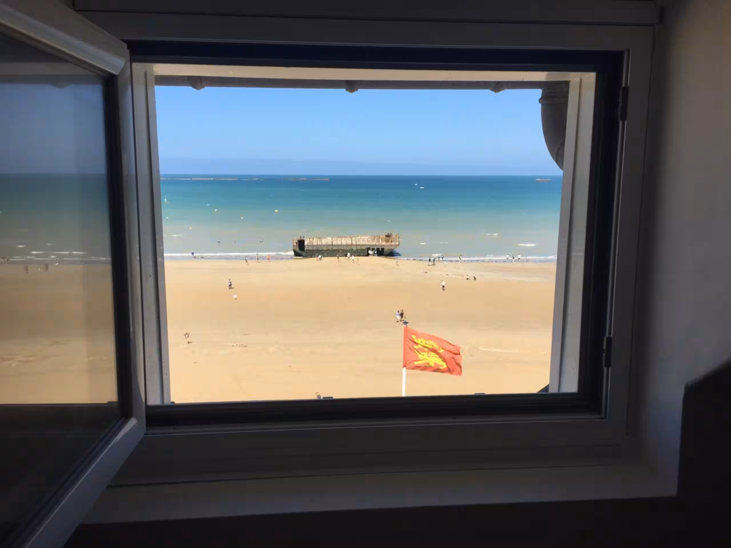 Chambre 3e étage vue mer